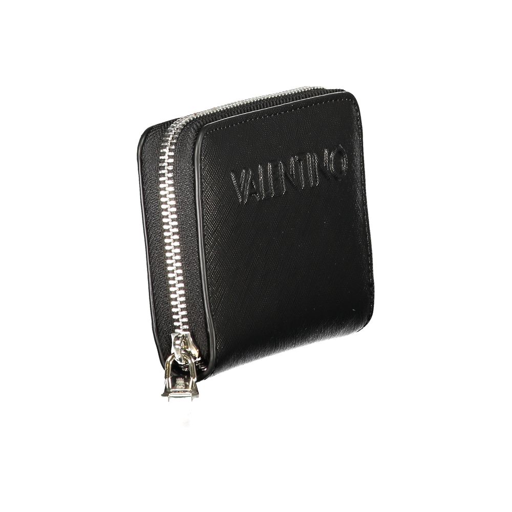 Valentino Black Polyurethane Women's Wallet