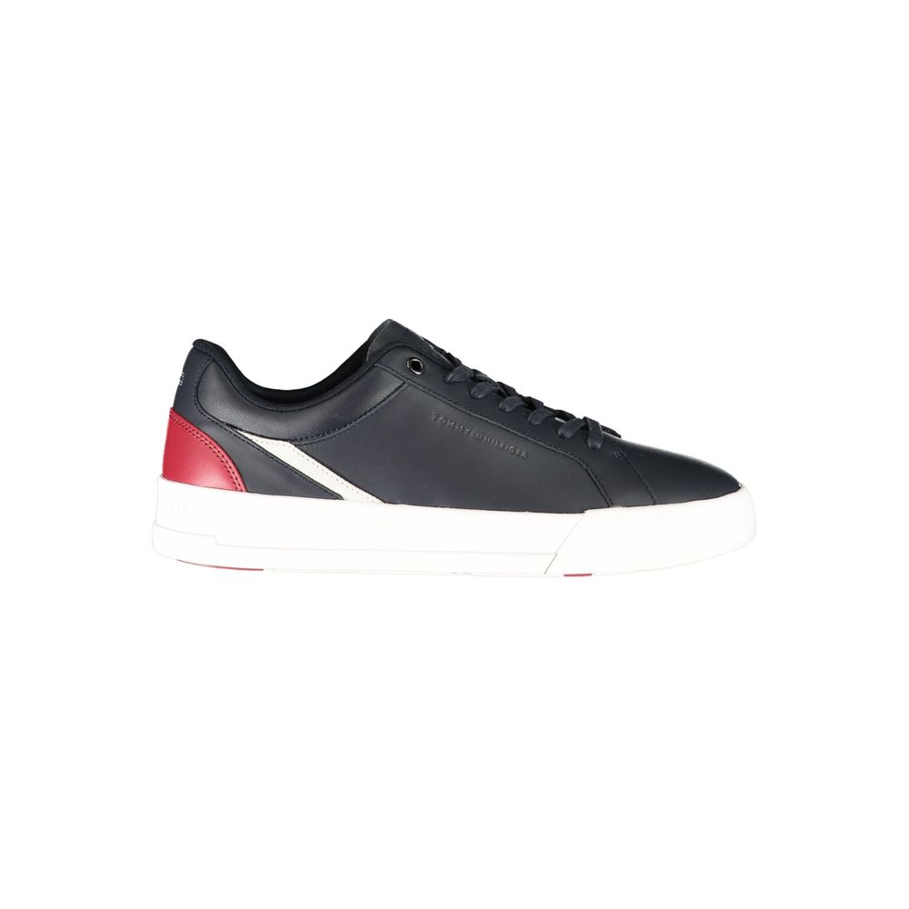 Tommy Hilfiger Blue Polyester Athletic Sneakers