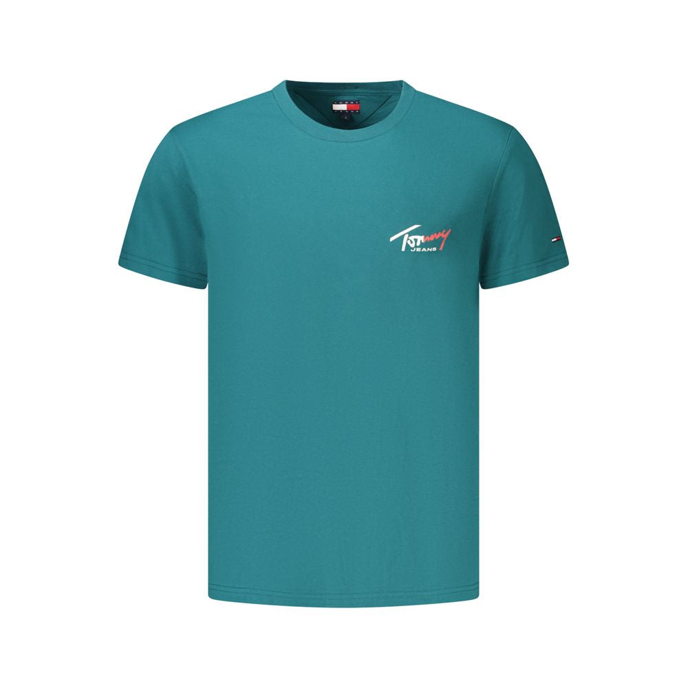 Tommy Hilfiger Verde Cotton Men's T-Shirt