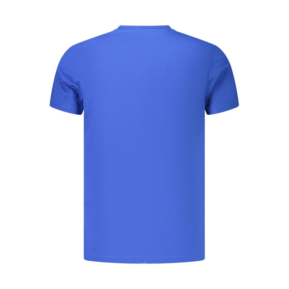 Tommy Hilfiger Blue Cotton Men's T-Shirt