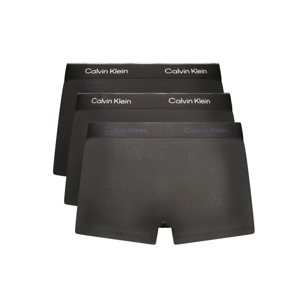 Calvin Klein Black Cotton Menswear Short
