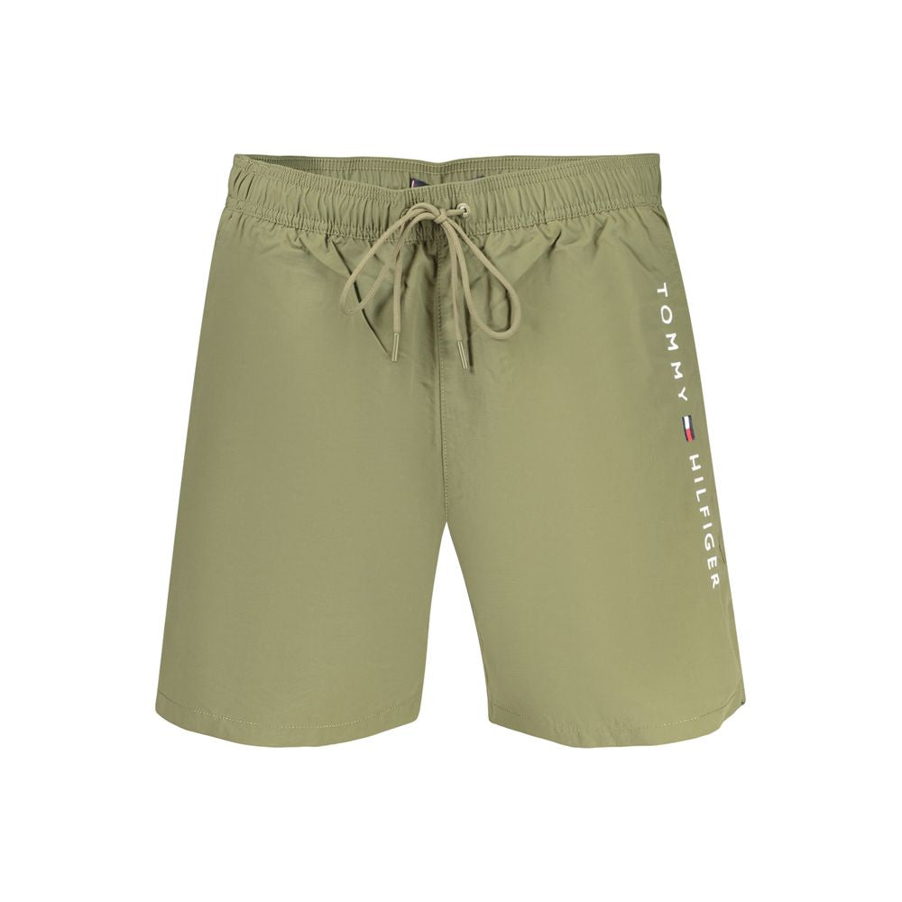 Tommy Hilfiger Green Polyester Men's Boxer