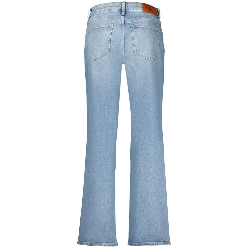 Calvin Klein Azzurro Cotton Women's Jeans