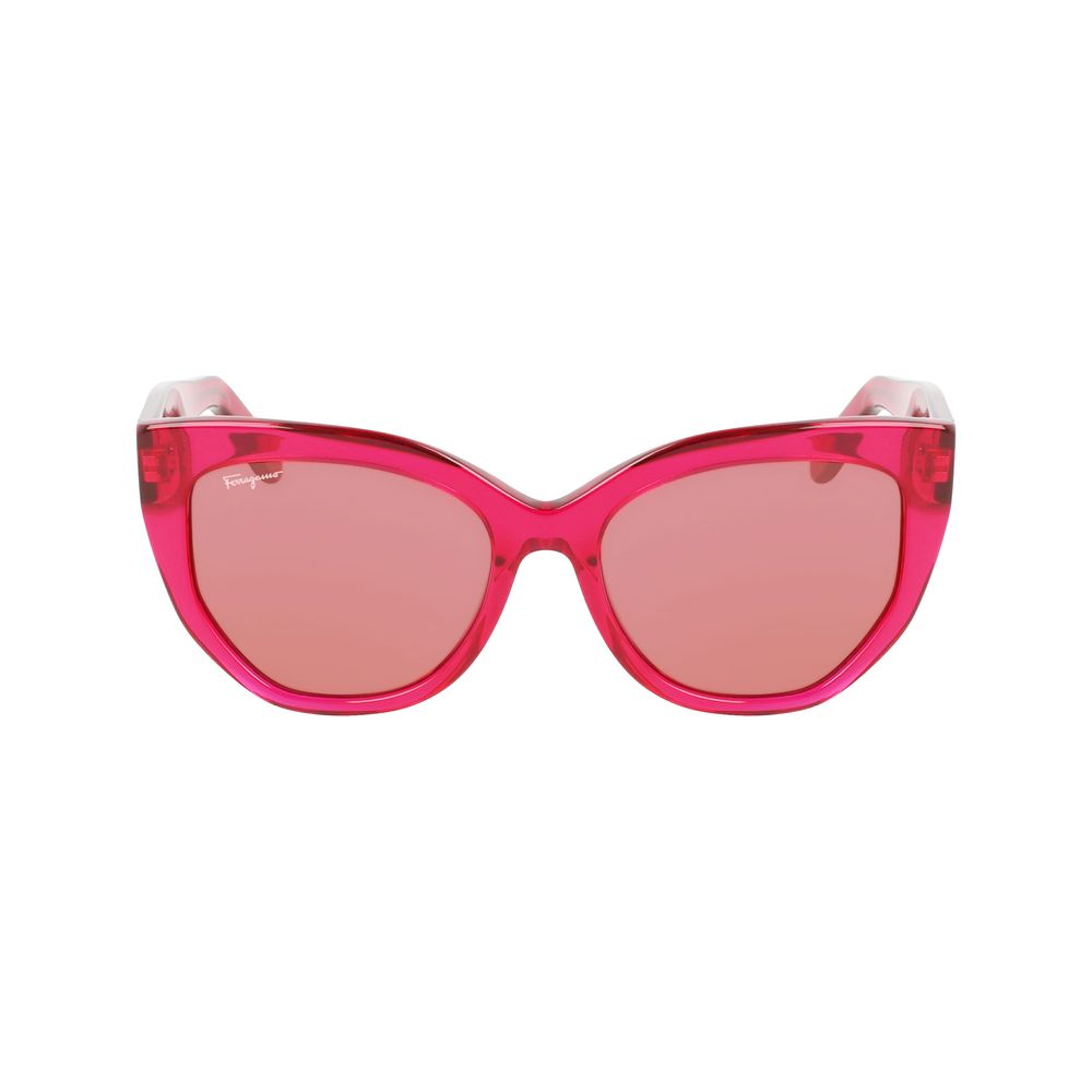 Ferragamo Multicolor Acetate Sunglasses