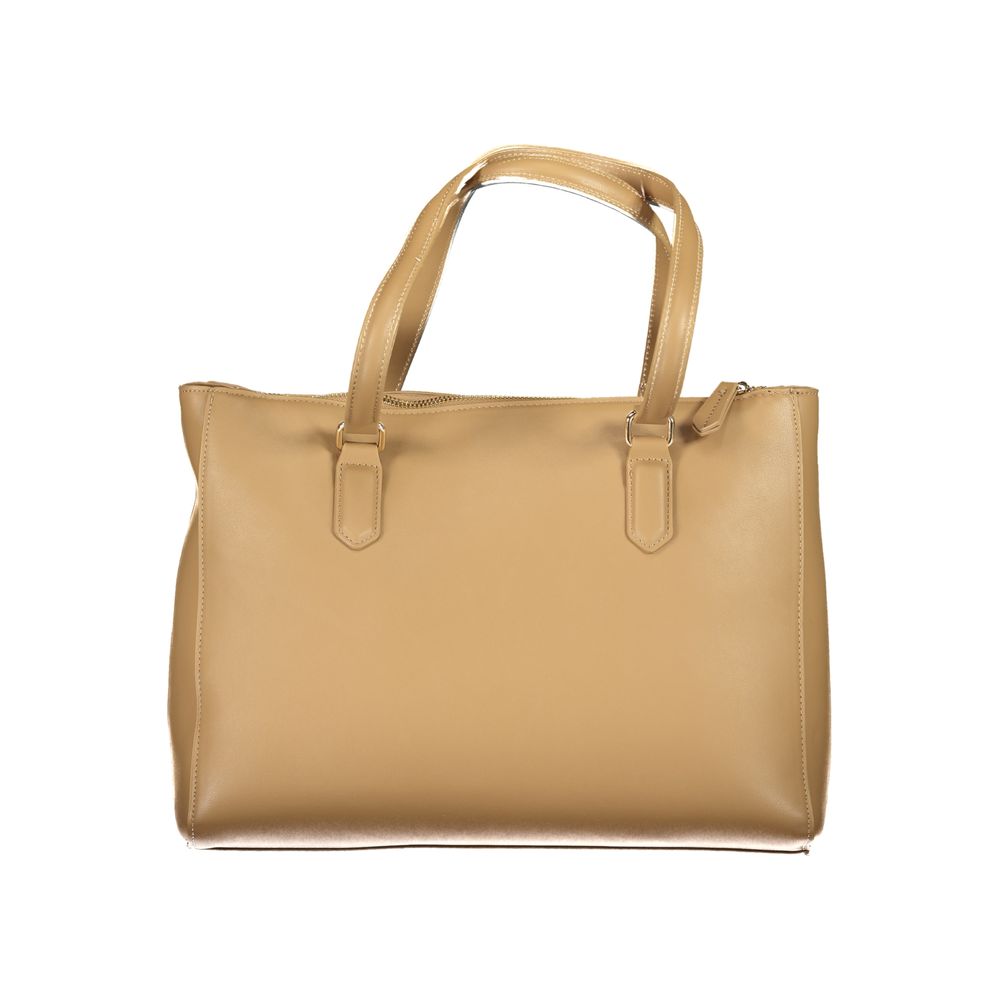 Valentino Beige Polyethylene Handbag