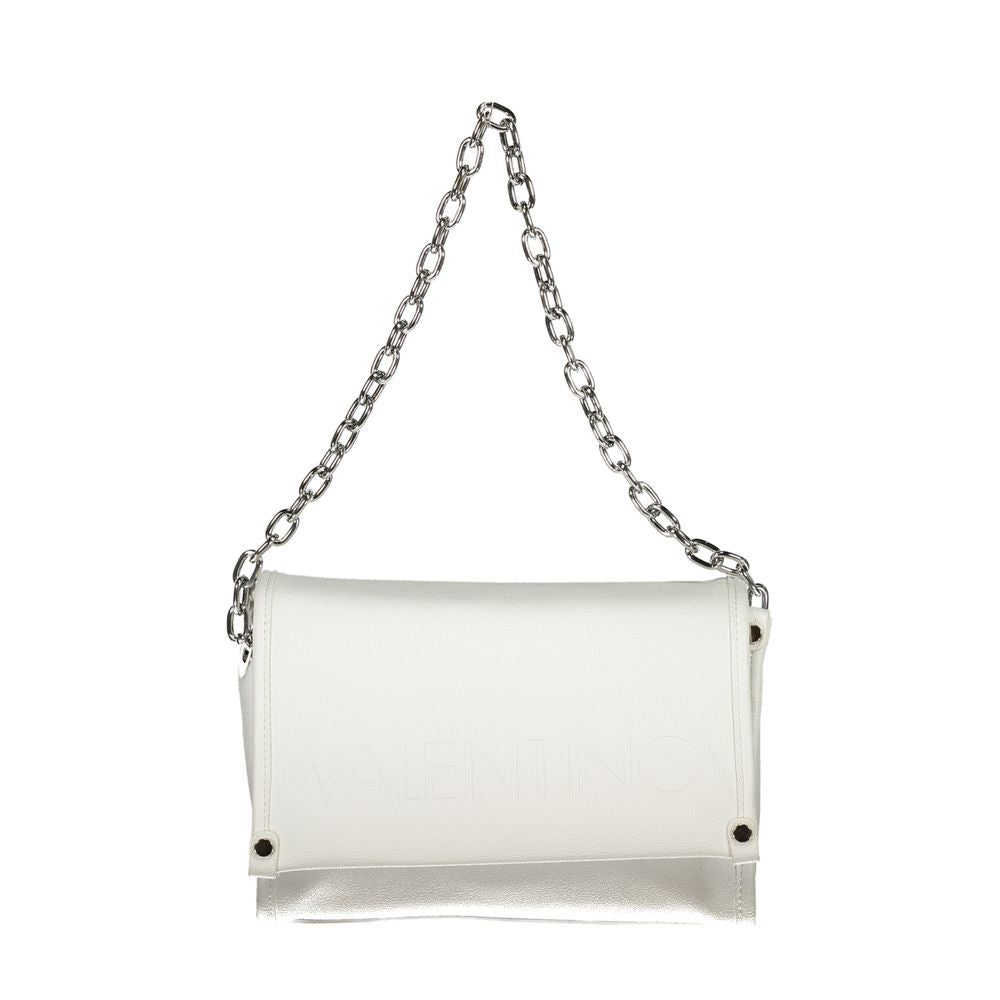 Valentino White Polyethylene Handbag