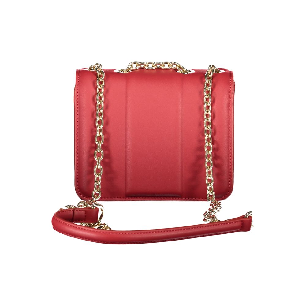 Valentino Red Polyethylene Handbag