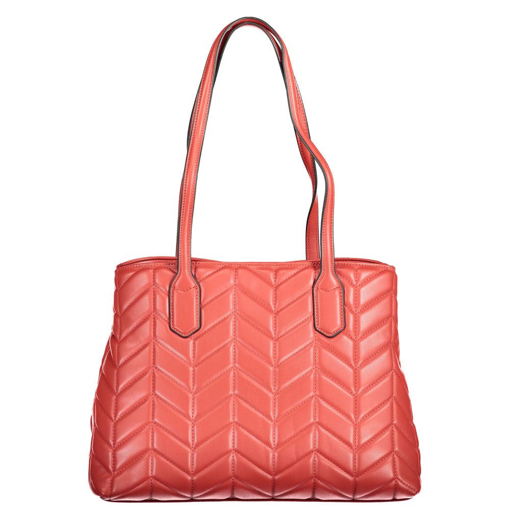 Valentino Red Polyethylene Handbag