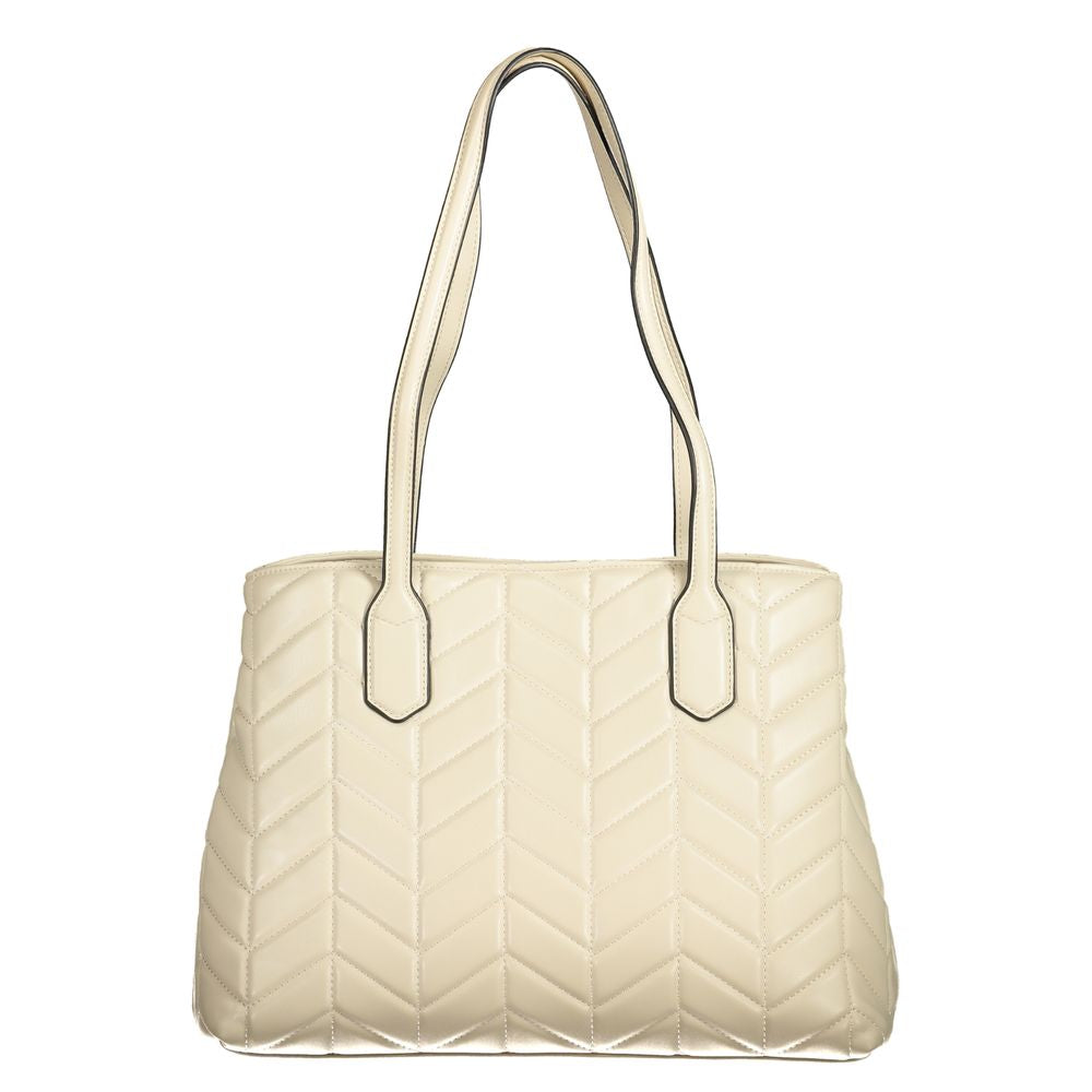 Valentino Beige Polyethylene Handbag