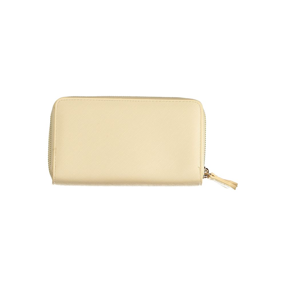 Valentino Beige Polyurethane Women's Wallet