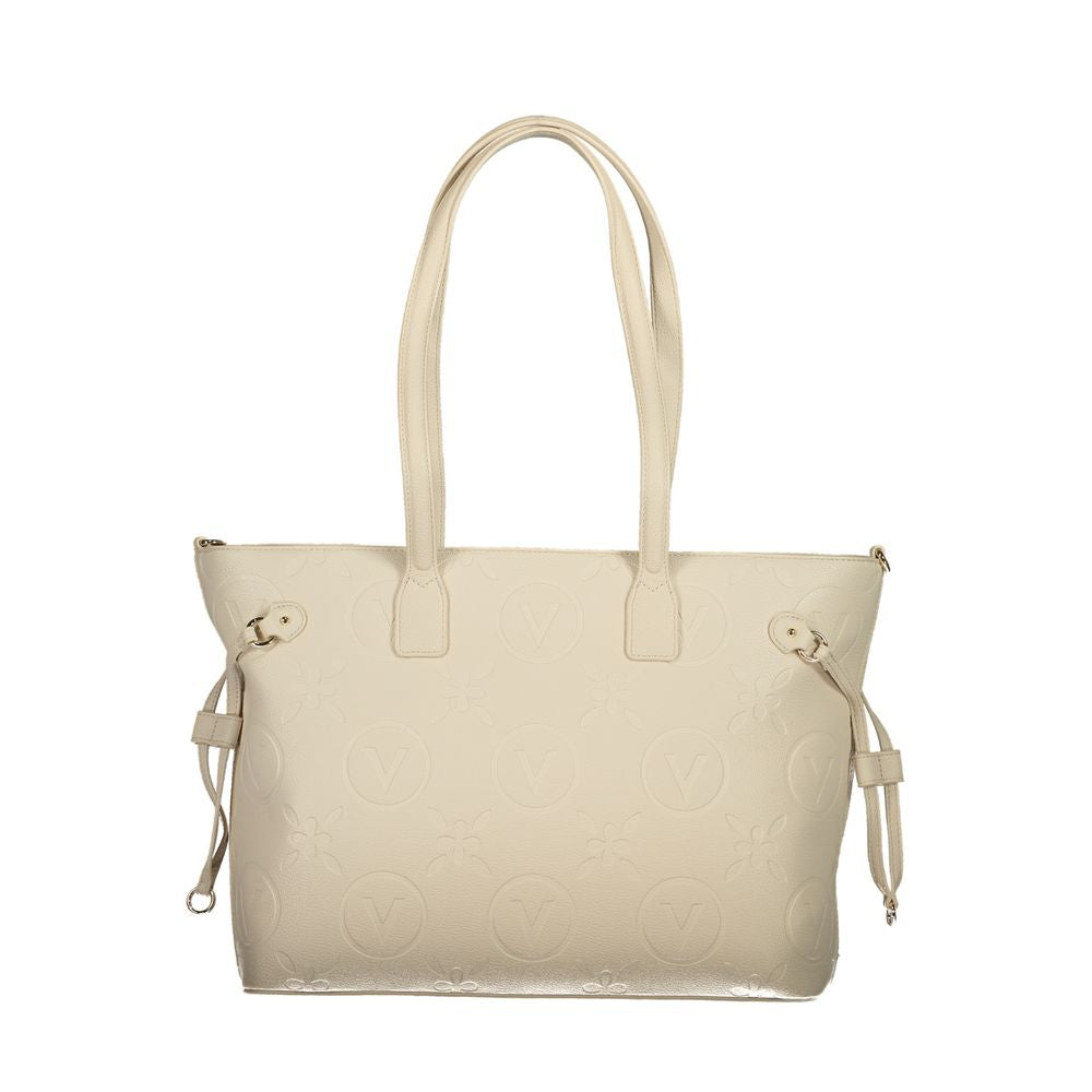 Valentino Beige Polyethylene Handbag