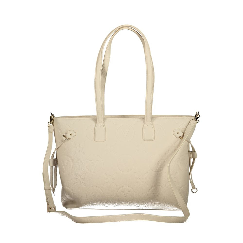 Valentino Beige Polyethylene Handbag