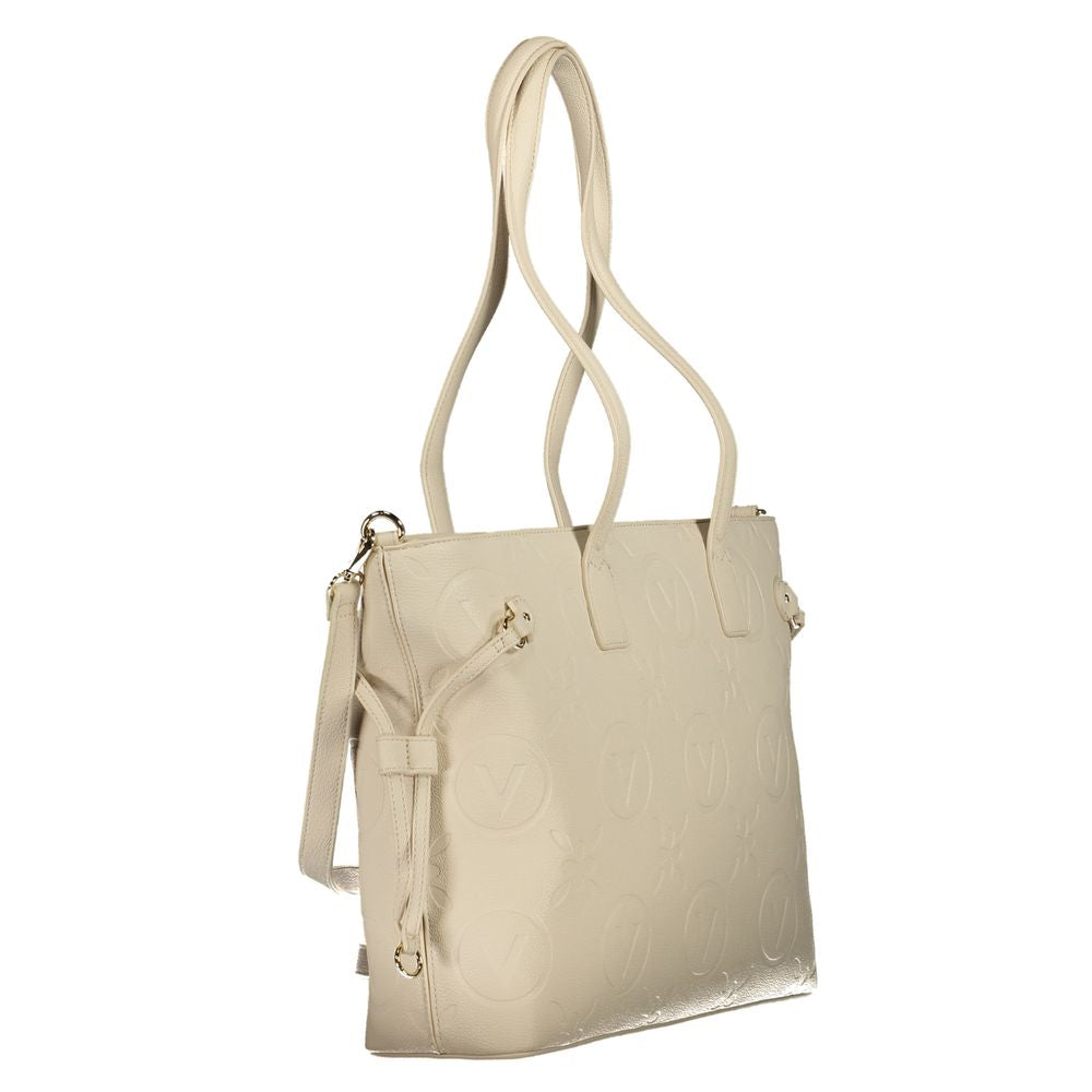 Valentino Beige Polyethylene Handbag
