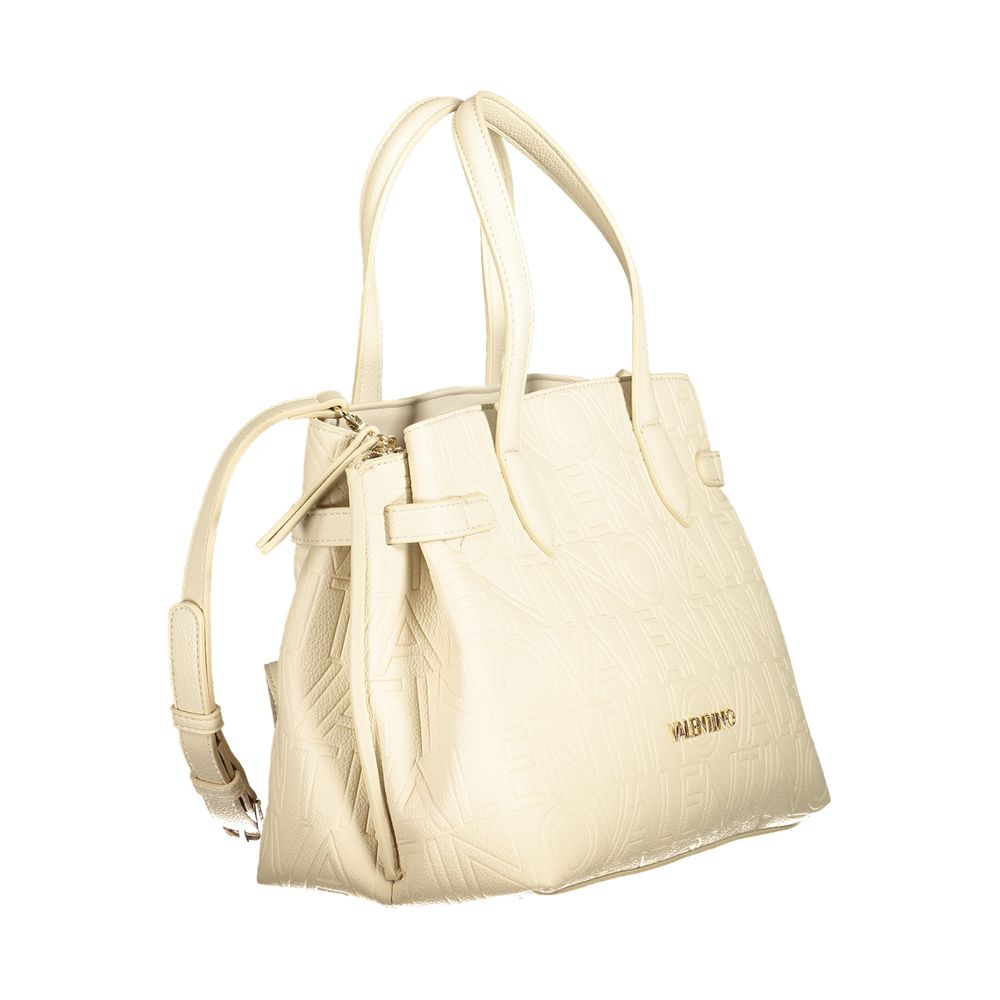 Valentino Beige Polyethylene Handbag