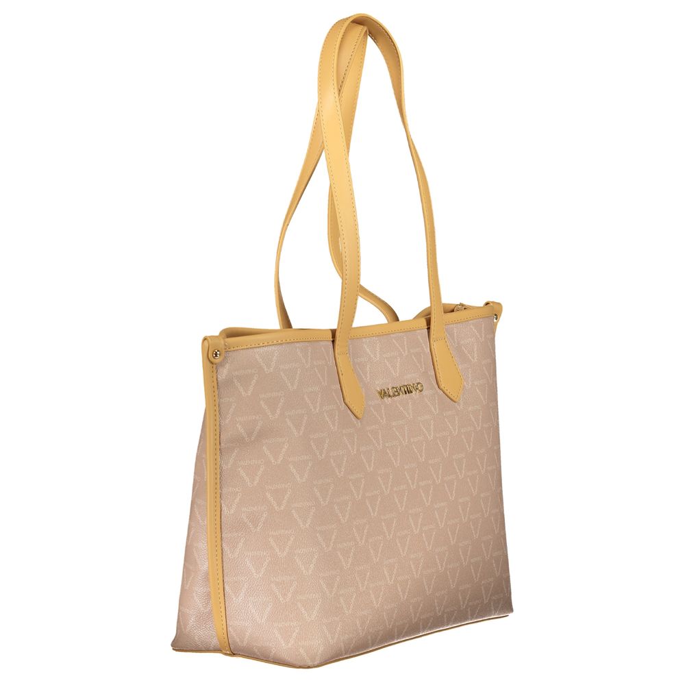 Valentino Beige Polyethylene Handbag