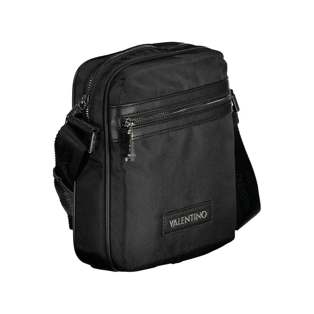 Valentino Black Polyester Mens Bag