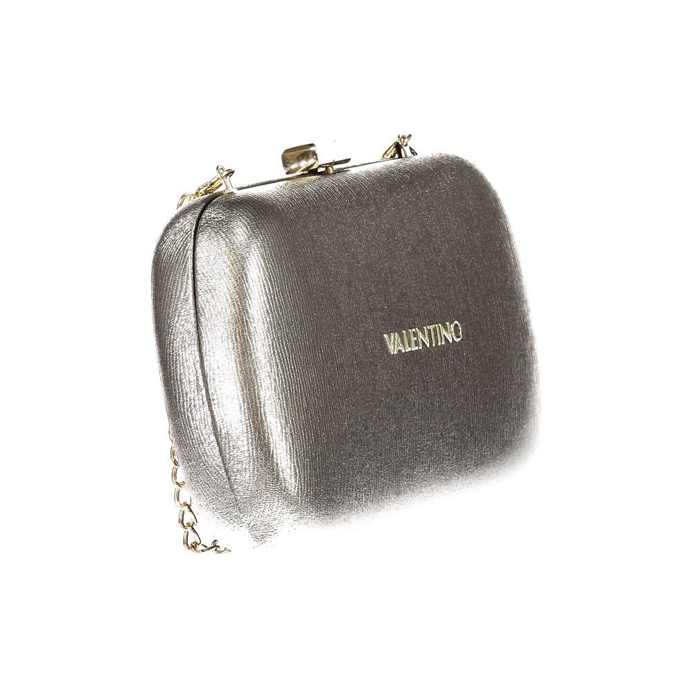 Valentino Gray Polyethylene Handbag
