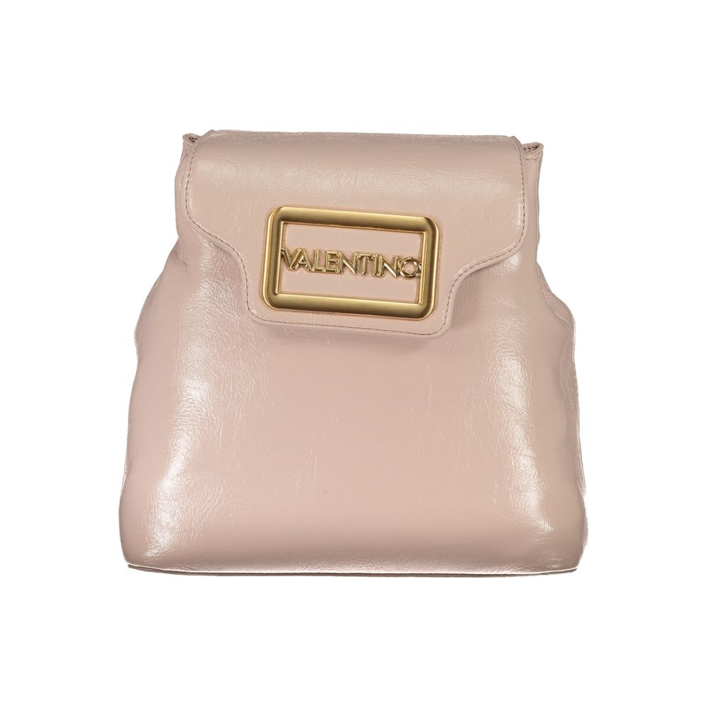 Valentino Pink Polyethylene Backpack