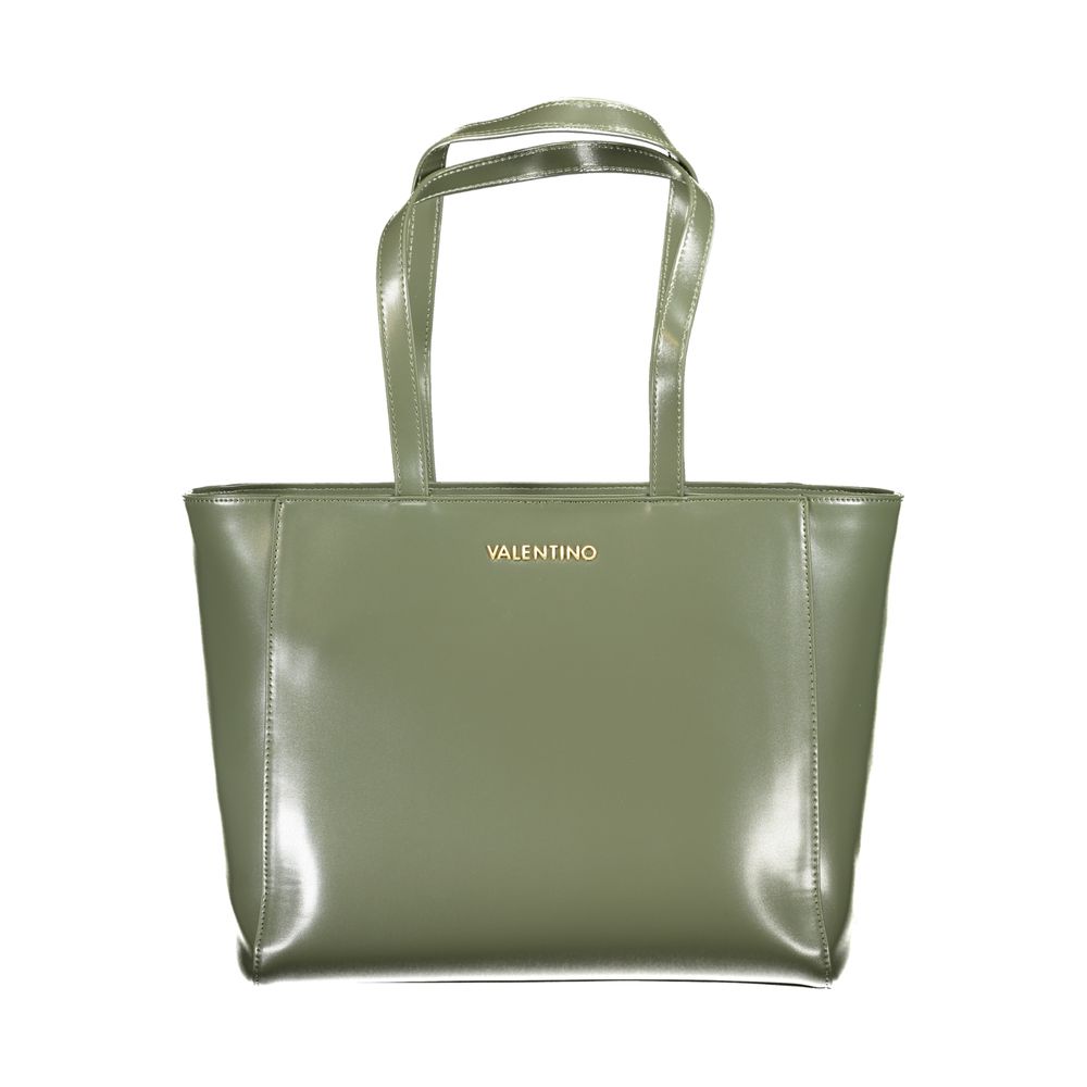 Valentino Green Polyethylene Handbag