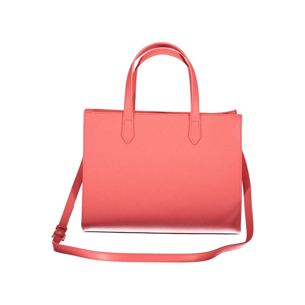 Valentino Pink Polyethylene Handbag