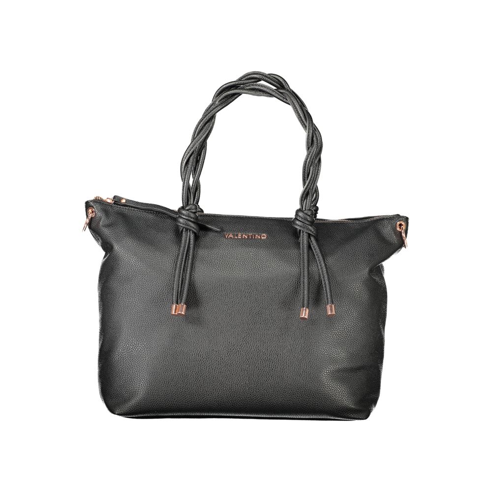 Valentino Black Polyethylene Handbag