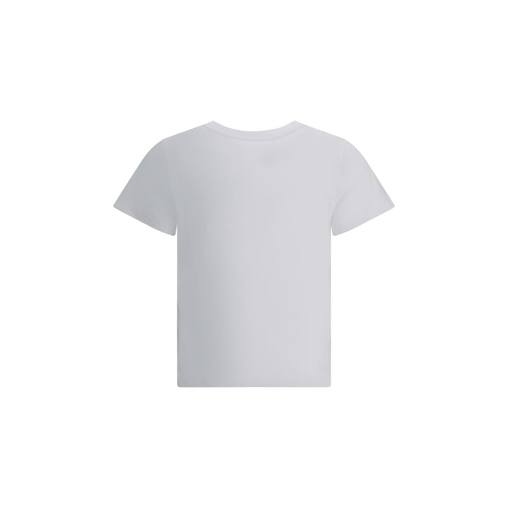 Moncler White Cotton T-Shirt
