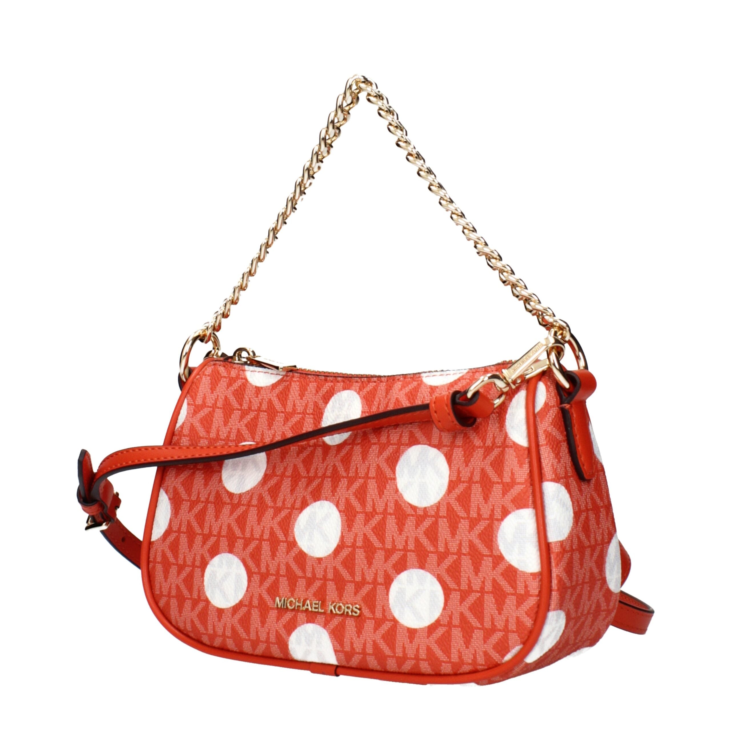 Michael Kors Red Fabric Handbag