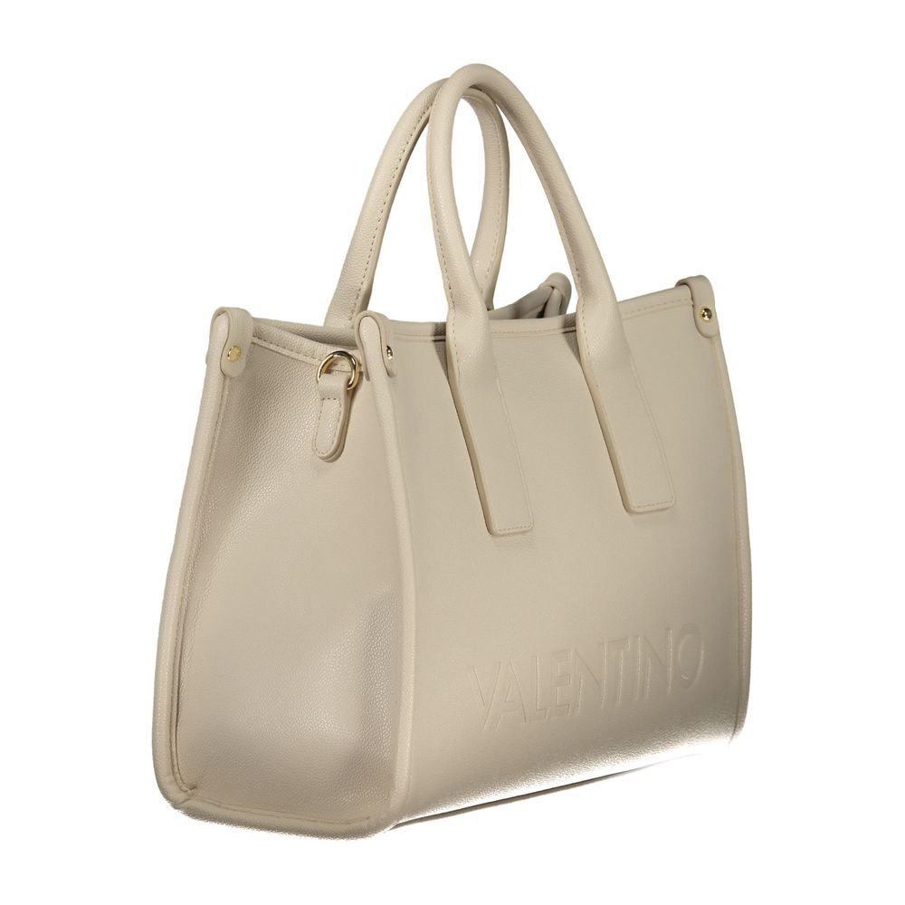 Valentino Beige Polyethylene Handbag