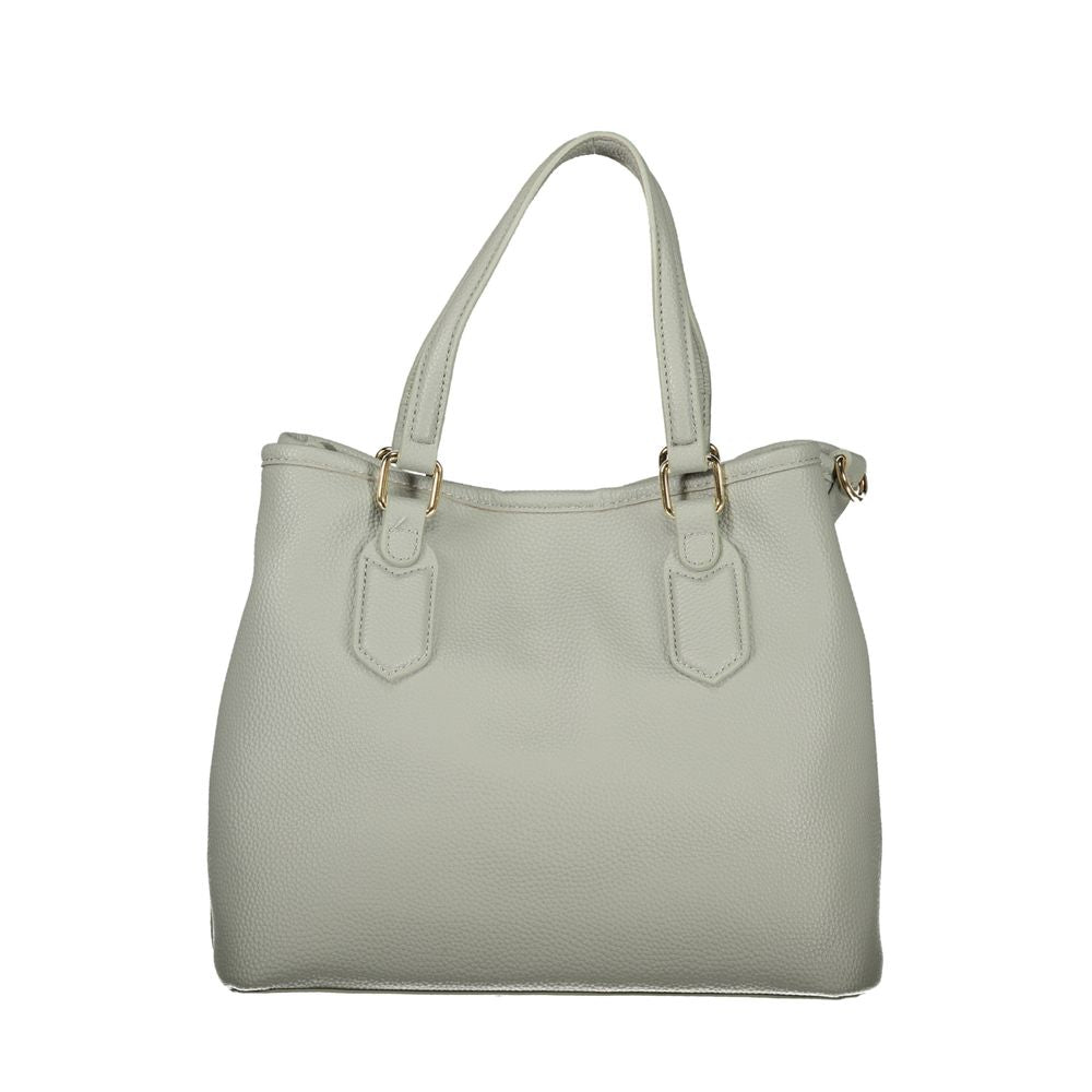 Valentino Gray Polyethylene Handbag
