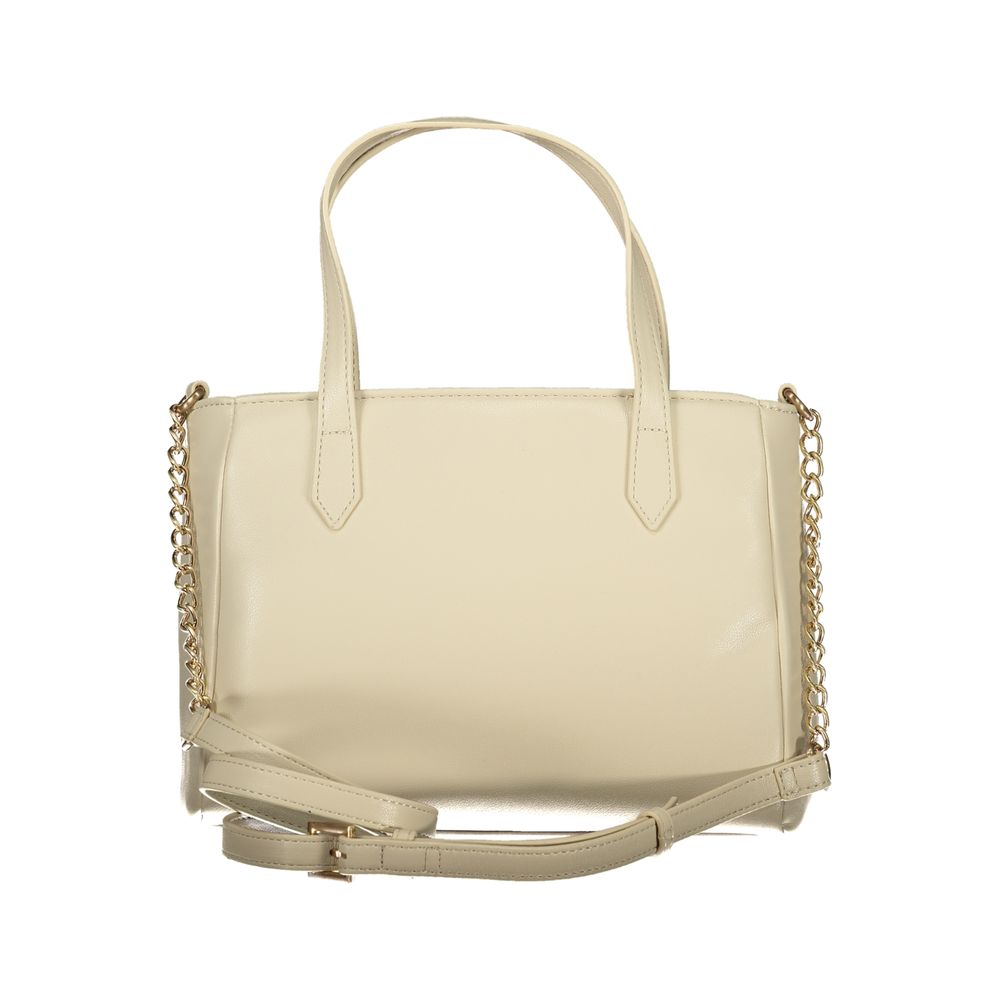 Valentino Beige Polyethylene Handbag