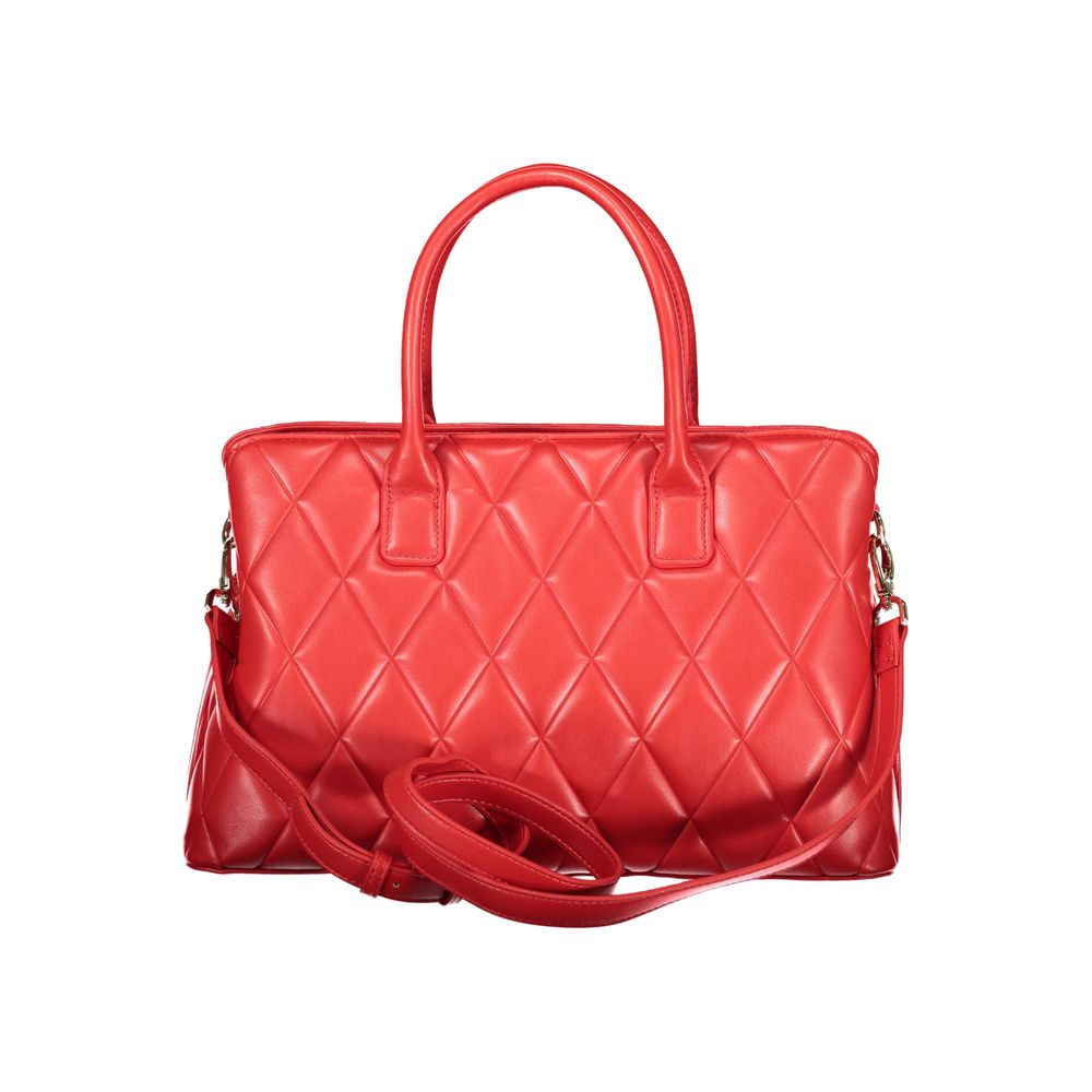 Valentino Red Polyethylene Handbag