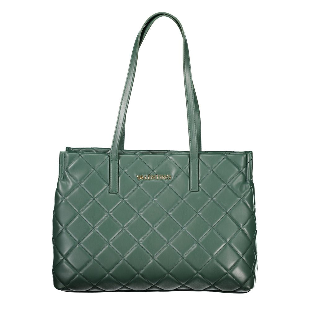 Valentino Green Polyethylene Handbag