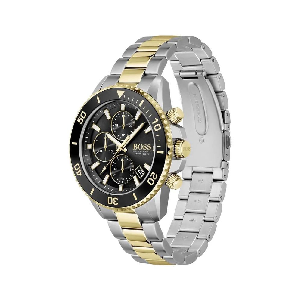 Hugo Boss Gray Stainless Steel Sport Watch