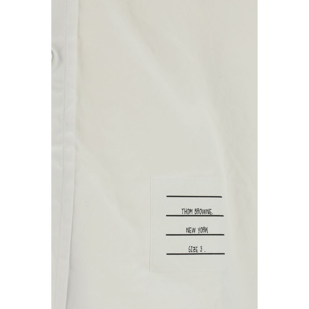 Thom Browne White Cotton Shirt