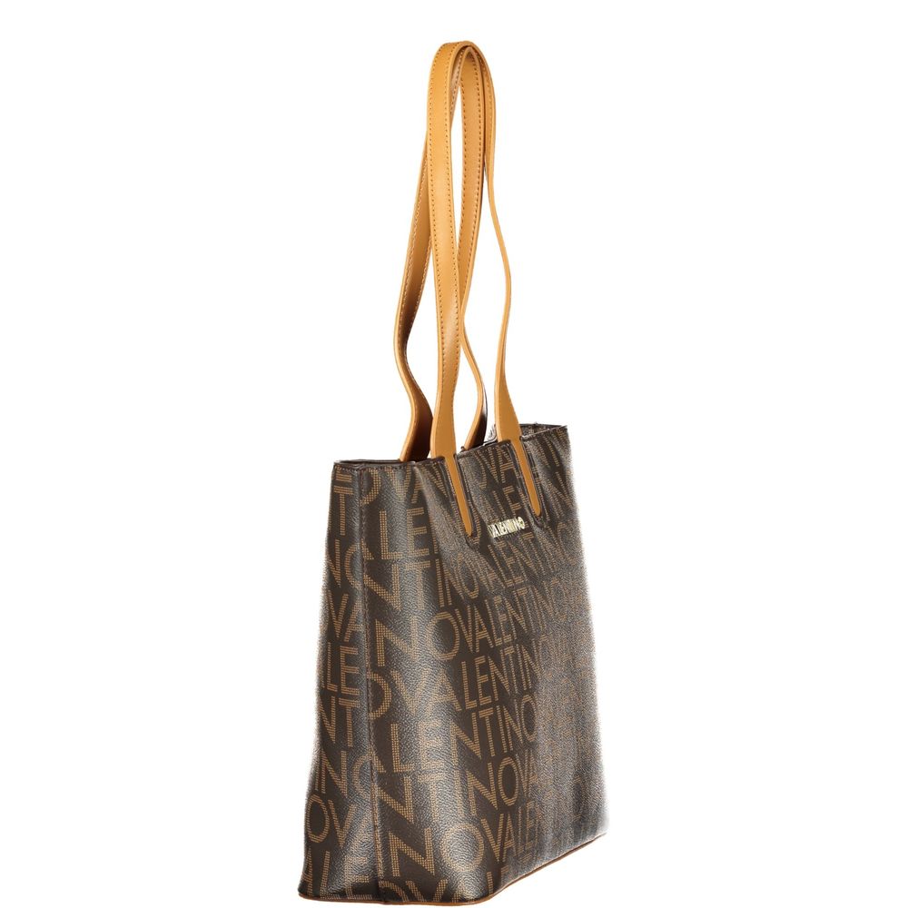 Valentino Brown Polyurethane Women's Bag