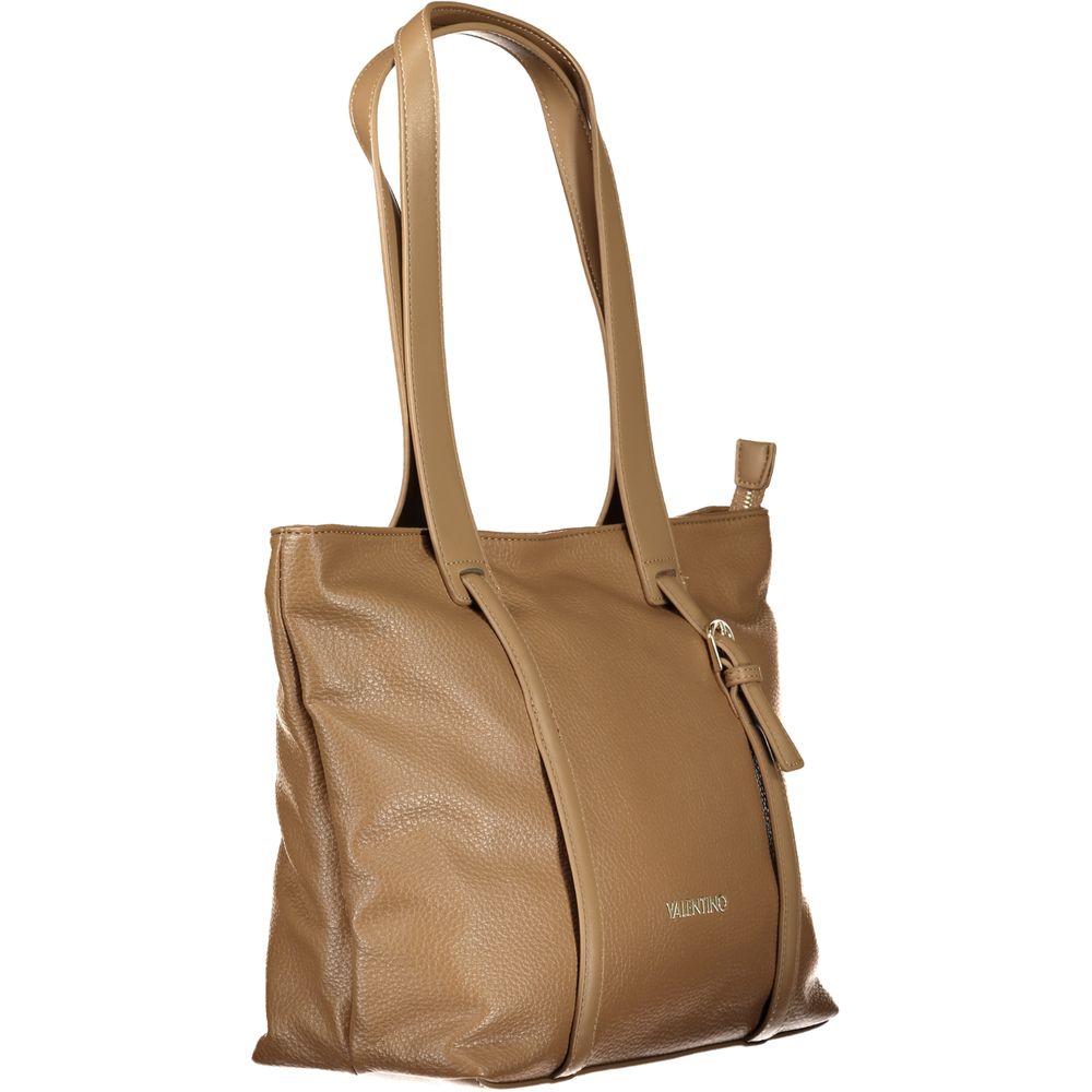 Valentino Brown Polyurethane Women's Bag