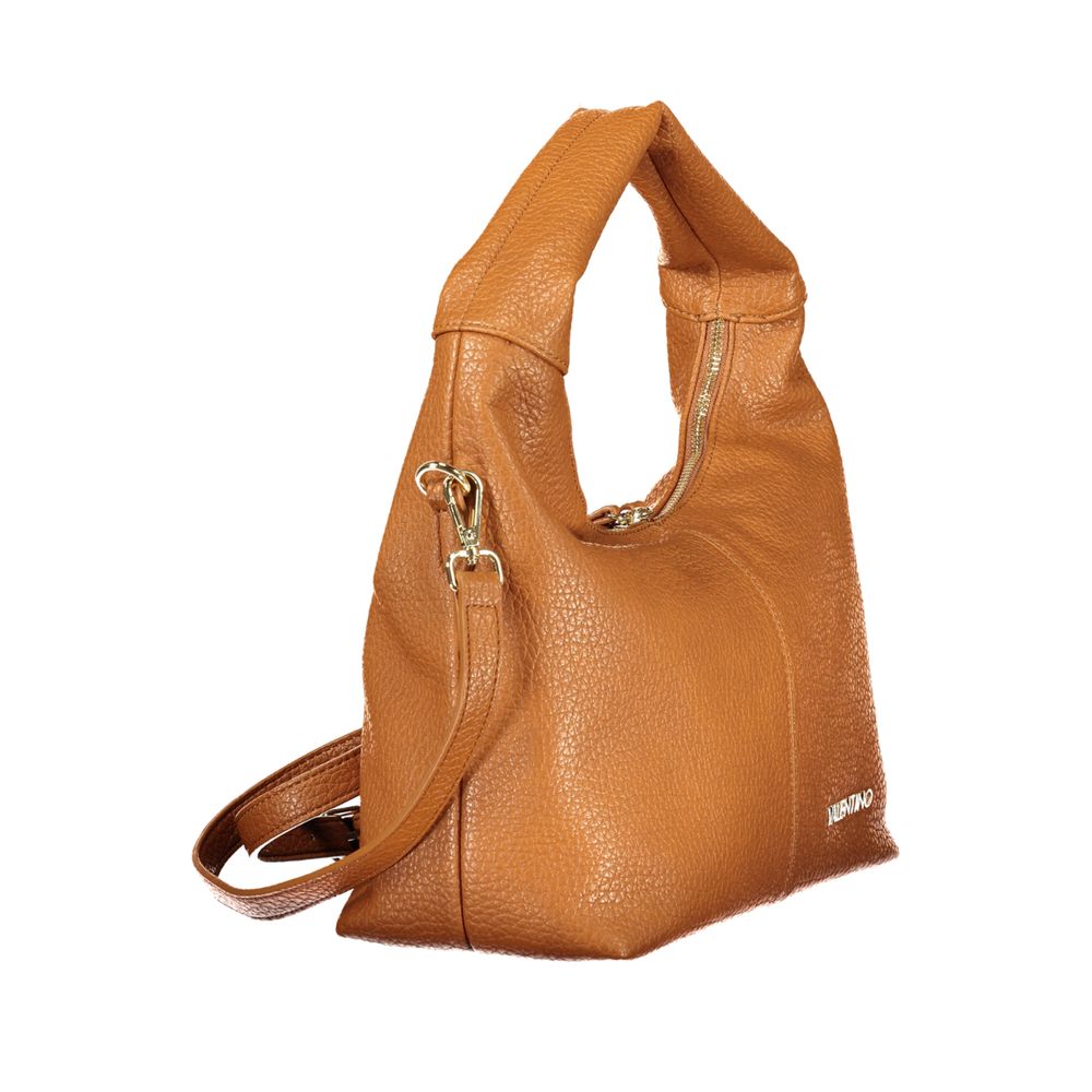 Valentino Brown Polyethylene Handbag