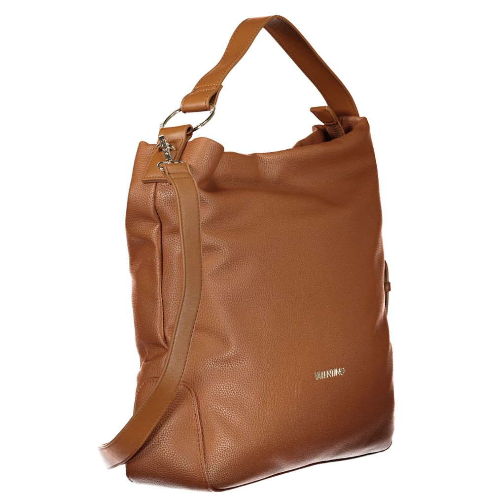 Valentino Brown Polyethylene Handbag