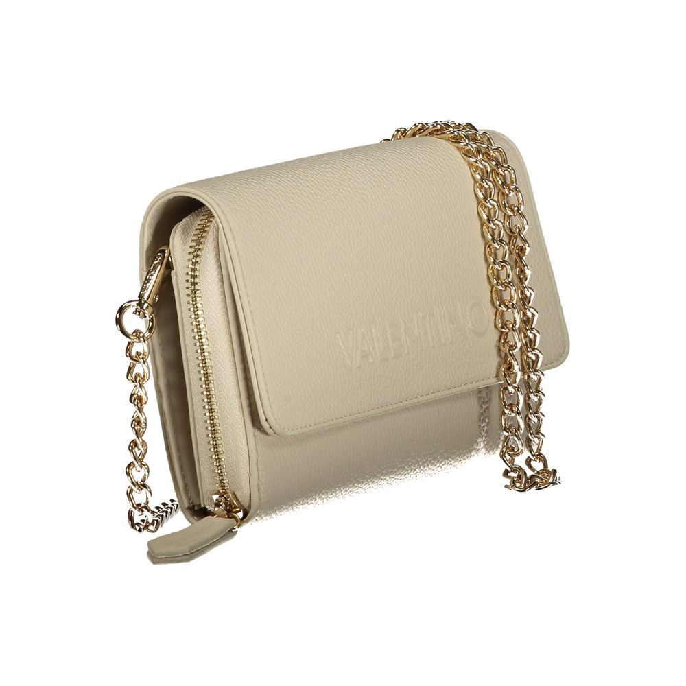 Valentino Beige Polyurethane Womens Wallet