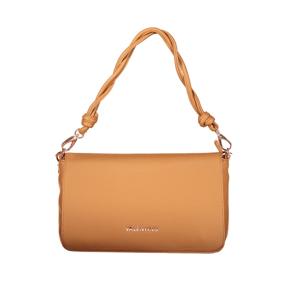 Valentino Brown Polyethylene Handbag