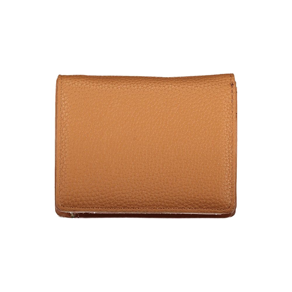 Valentino Brown Polyethylene Wallet