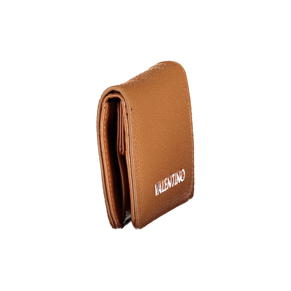 Valentino Brown Polyethylene Wallet