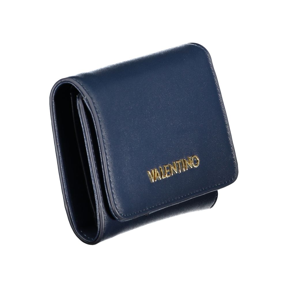 Valentino Blue Leather Women's Wallet