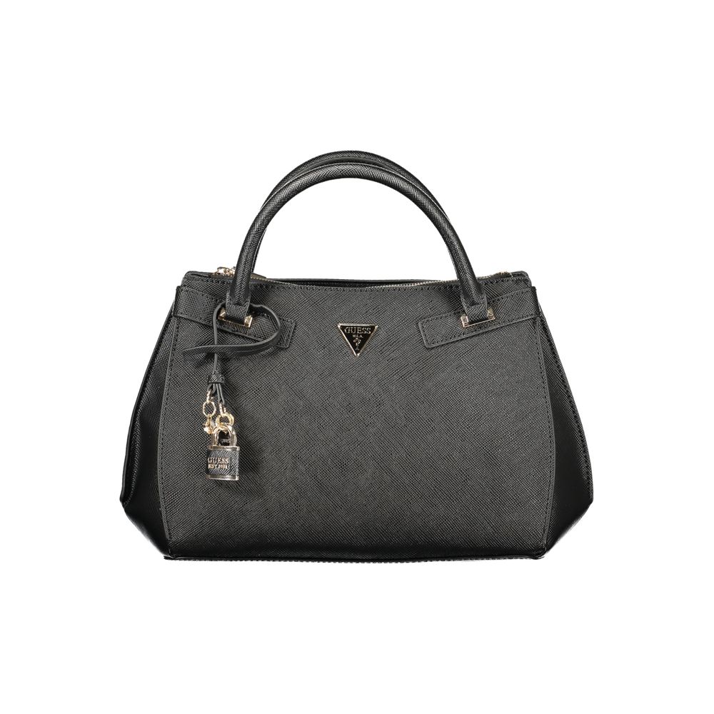 Guess Jeans Black Polyethylene Handbag