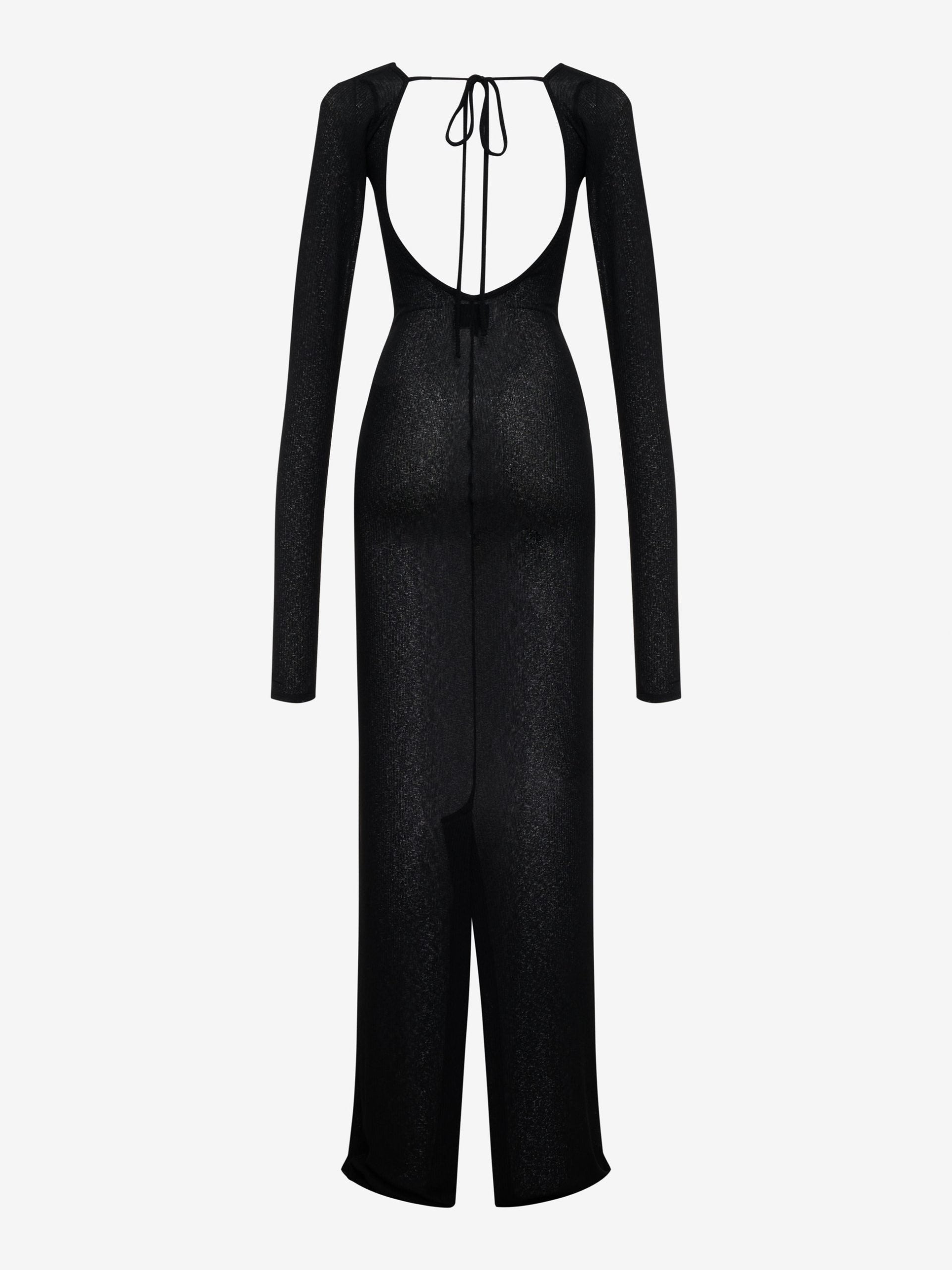 Rhude Black Rayon Casual Dress
