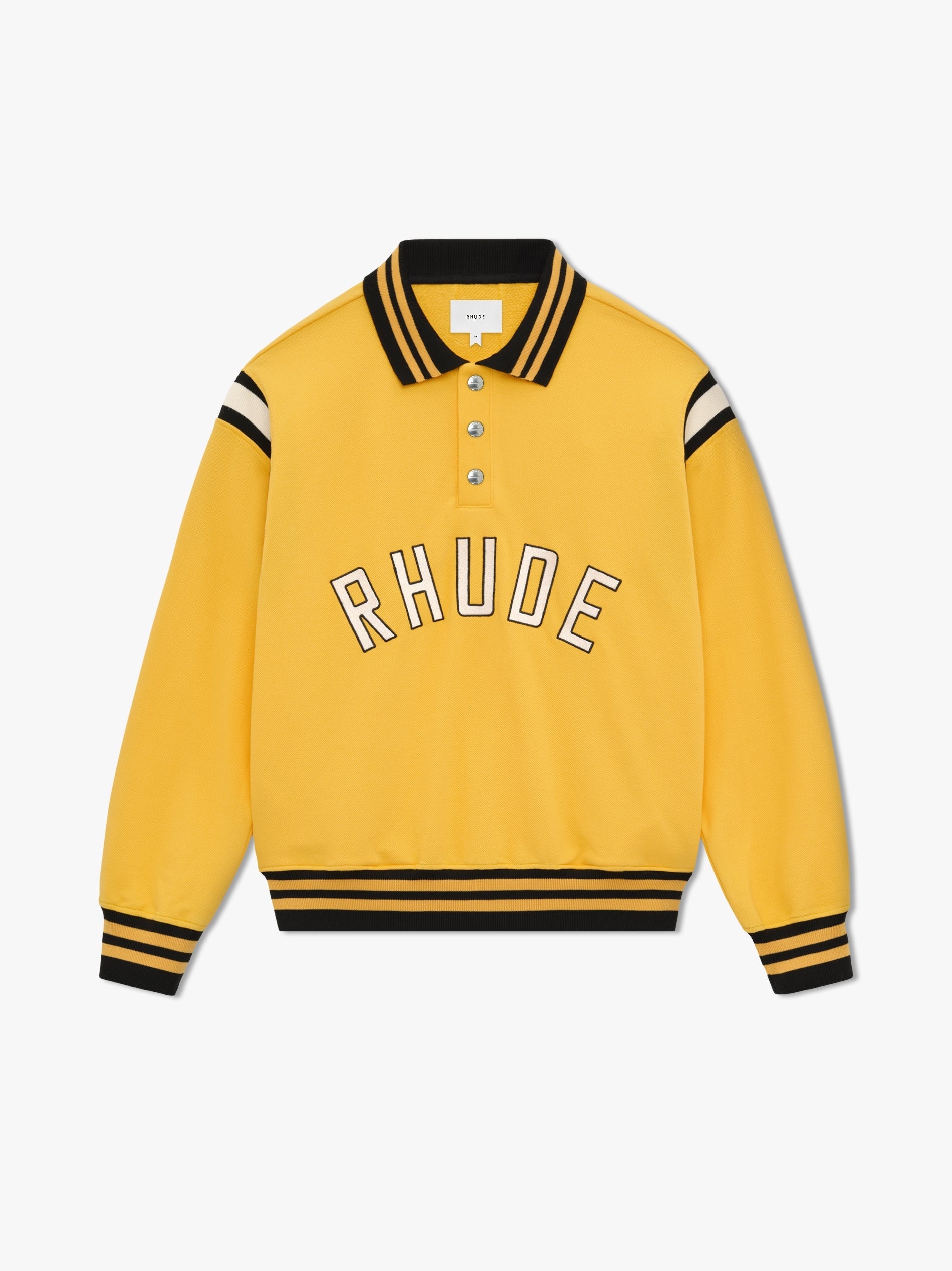 Rhude Multicolor Cotton Polo Shirt