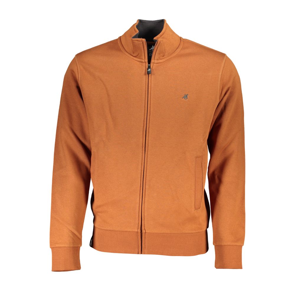 U.S. Grand Marrone Cotton Men Sweatshirt