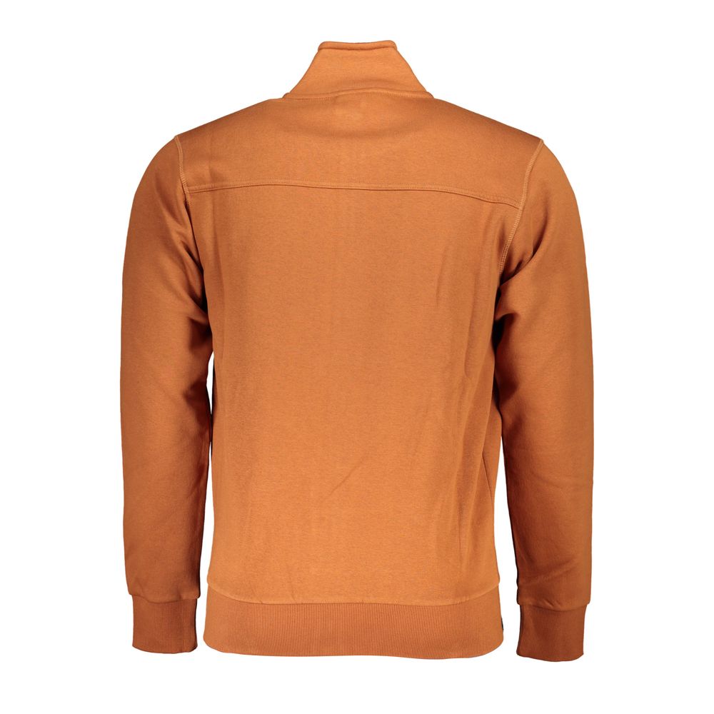 U.S. Grand Marrone Cotton Men Sweatshirt