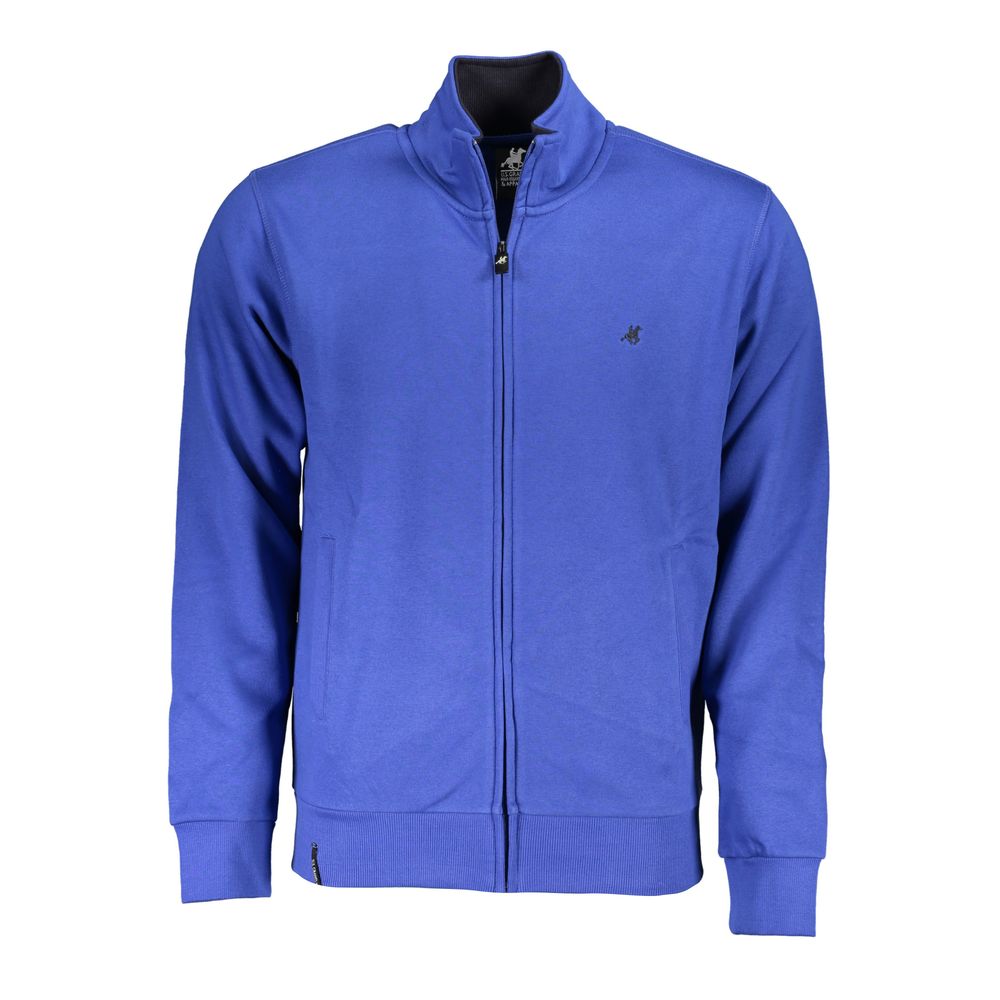 U.S. Grand Blue Cotton Men Sweatshirt