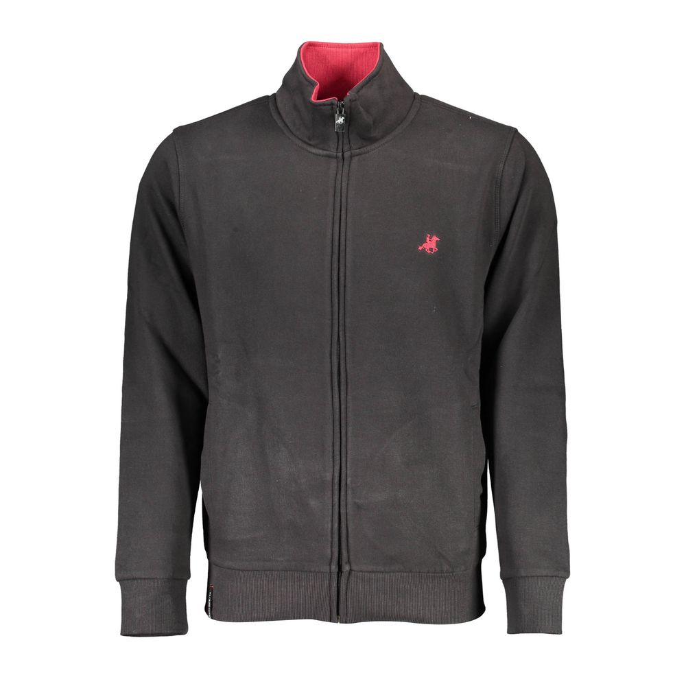 U.S. Grand Black Cotton Men Sweatshirt